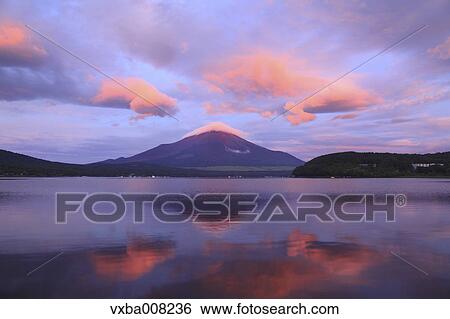 Beautiful view of Mount Fuji, Yamanashi Prefecture, Japan View Large Photo Image Stock Photograph - Beautiful view of Mount Fuji, Yamanashi Prefecture, Japan. Fotosearch