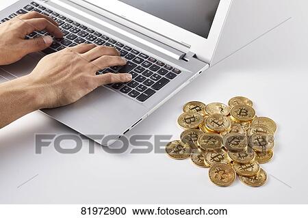 Stock Image - Bitcoin image. Fotosearch