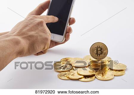 Stock Image - Bitcoin image. Fotosearch
