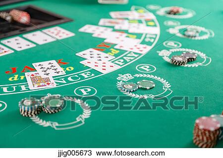 Black Jack table View Large Photo Image Stock Image - Black Jack table. Fotosearch