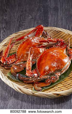 Stock Photo - Boiled crab. Fotosearch
