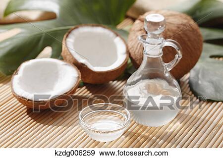 Stock Photo - Coconut Oil. Fotosearch