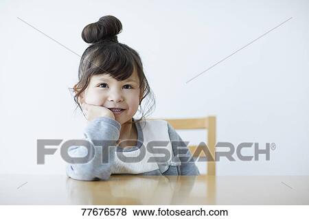 Cute Japanese kid View Large Photo Image Stock Photo - Cute Japanese kid. Fotosearch