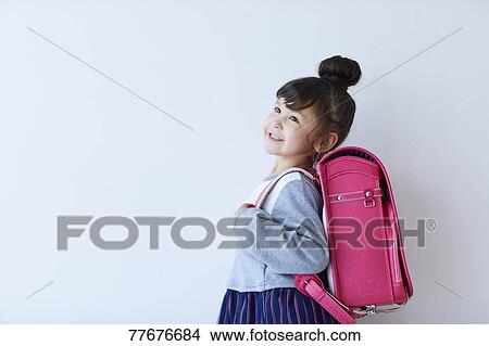 Cute Japanese school kid View Large Photo Image Picture - Cute Japanese school kid. Fotosearch