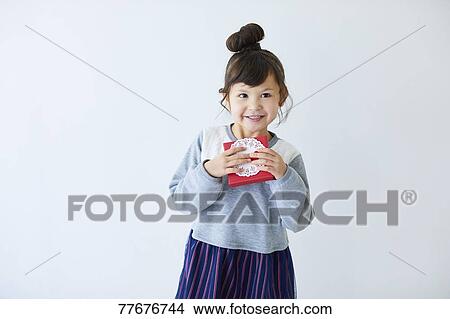 Picture - Cute Japanese school kid. Fotosearch