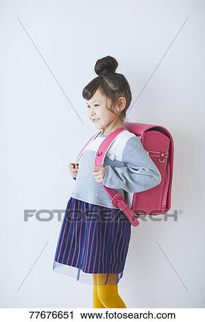 Cute Japanese school kid View Large Photo Image Stock Image - Cute Japanese school kid. Fotosearch