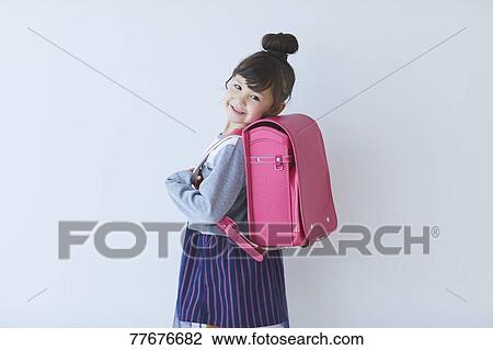 Cute Japanese school kid View Large Photo Image Stock Image - Cute Japanese school kid. Fotosearch