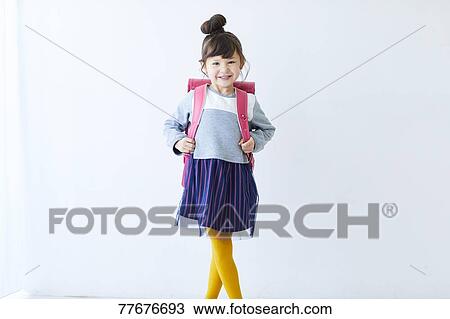 Cute Japanese school kid View Large Photo Image Stock Image - Cute Japanese school kid. Fotosearch