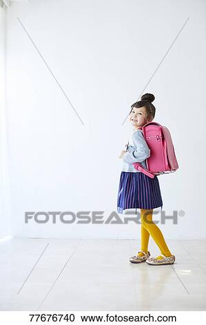 Cute Japanese school kid View Large Photo Image Stock Image - Cute Japanese school kid. Fotosearch