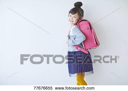 Cute Japanese school kid View Large Photo Image Stock Photography - Cute Japanese school kid. Fotosearch