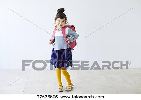 Cute Japanese school kid View Large Photo Image Stock Photography - Cute Japanese school kid. Fotosearch