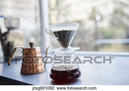Drip coffee View Large Photo Image Stock Image - Drip coffee. Fotosearch