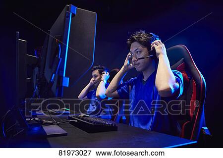 Stock Photo - E-Sports image. Fotosearch