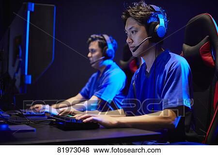 Stock Photo - E-Sports image. Fotosearch