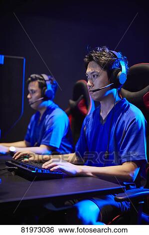 Stock Photograph - E-Sports image. Fotosearch