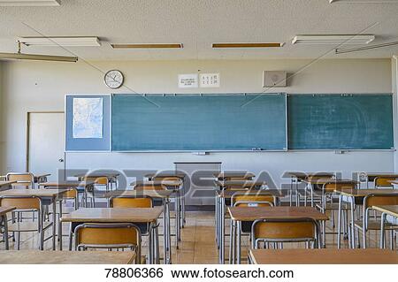 Stock Photograph - Empty classroom. Fotosearch
