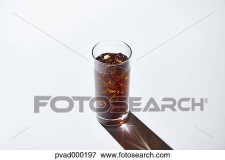 Glass of iced coffee View Large Photo Image Stock Photo - Glass of iced coffee. Fotosearch