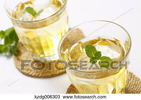 Stock Image - Herbal tea. Fotosearch