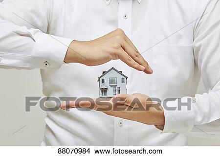 Picture - Home Insurance image. Fotosearch