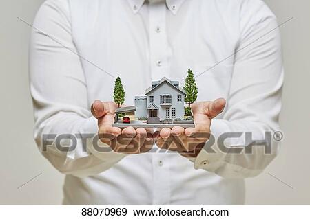 Stock Photo - Home Insurance image. Fotosearch
