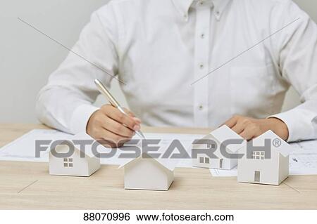 Stock Photograph - Home Insurance image. Fotosearch