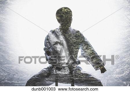 Image composite of Japanese karate athlete View Large Photo Image Stock Image - Image composite of Japanese karate athlete. Fotosearch
