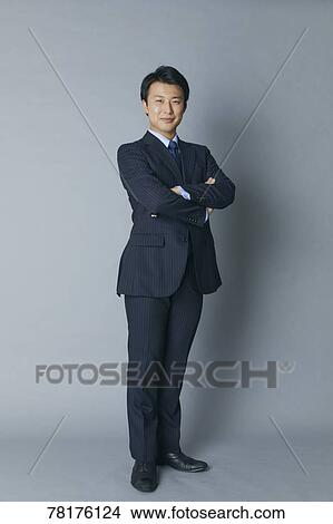 Picture - Japanese businessman. Fotosearch