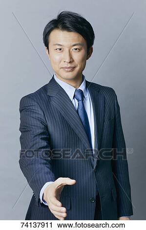Stock Image - Japanese businessman. Fotosearch