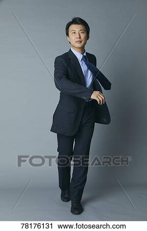 Stock Image - Japanese businessman. Fotosearch