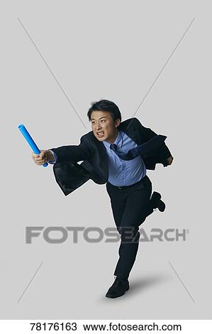 Stock Image - Japanese businessman. Fotosearch