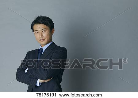 Stock Image - Japanese businessman. Fotosearch