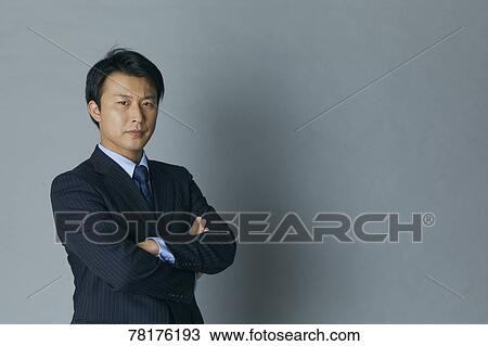 Stock Image - Japanese businessman. Fotosearch