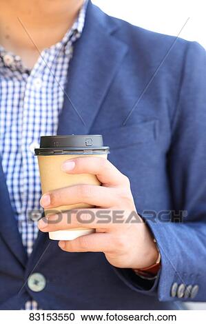 Japanese businessman with coffee View Large Photo Image Stock Image - Japanese businessman with coffee. Fotosearch