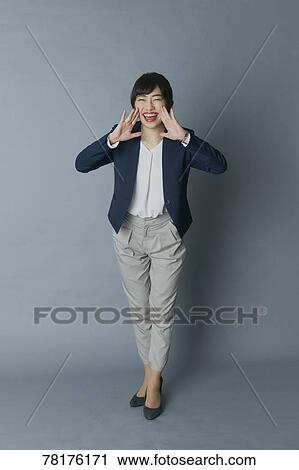 Stock Image - Japanese businesswoman. Fotosearch