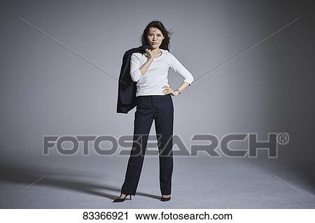 Stock Image - Japanese businesswoman. Fotosearch