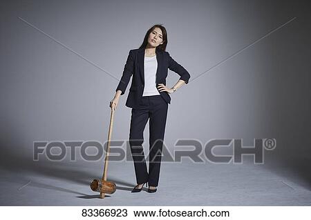 Stock Image - Japanese businesswoman. Fotosearch