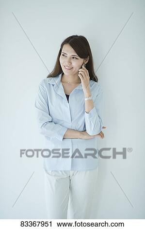 Stock Image - Japanese businesswoman. Fotosearch