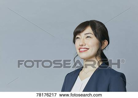 Stock Photo - Japanese businesswoman. Fotosearch