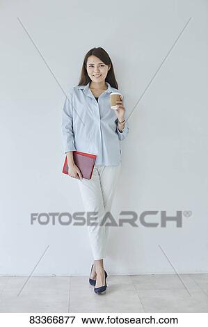 Stock Photo - Japanese businesswoman. Fotosearch