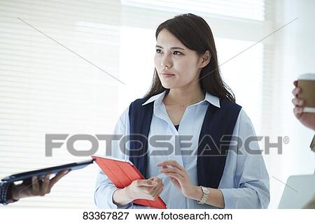 Japanese businesswoman View Large Photo Image Stock Photo - Japanese businesswoman. Fotosearch