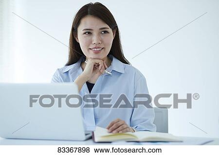 Japanese businesswoman View Large Photo Image Stock Photo - Japanese businesswoman. Fotosearch