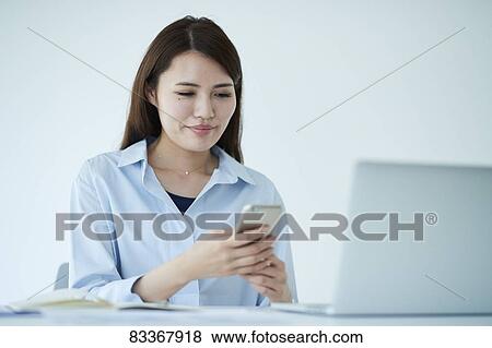 Japanese businesswoman View Large Photo Image Stock Photo - Japanese businesswoman. Fotosearch