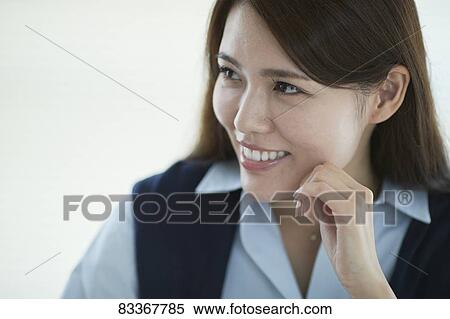 Stock Photography - Japanese businesswoman. Fotosearch