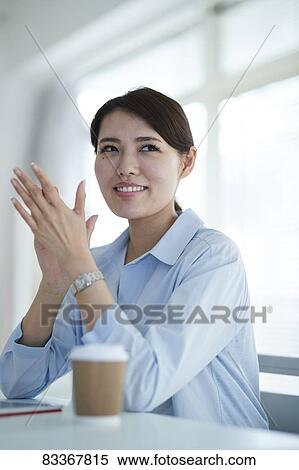 Stock Photography - Japanese businesswoman. Fotosearch