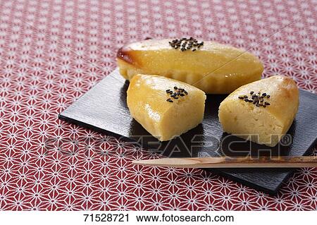 Stock Image - Japanese confectionery. Fotosearch