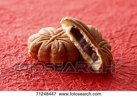 Japanese confectionery View Large Photo Image Stock Photo - Japanese confectionery. Fotosearch