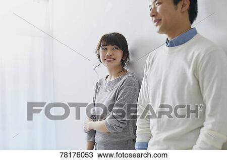 Japanese couple View Large Photo Image Stock Image - Japanese couple. Fotosearch