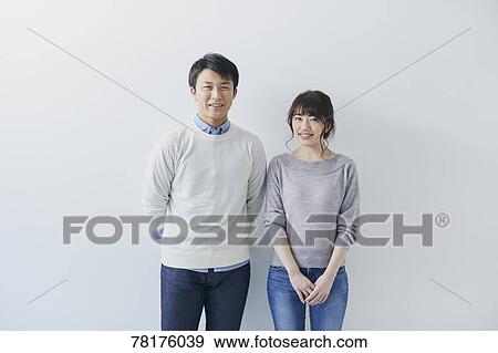 Stock Photo - Japanese couple. Fotosearch
