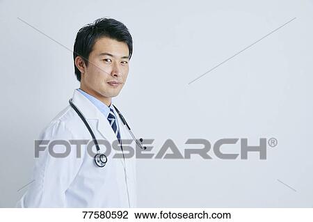 Japanese doctor View Large Photo Image Stock Image - Japanese doctor. Fotosearch