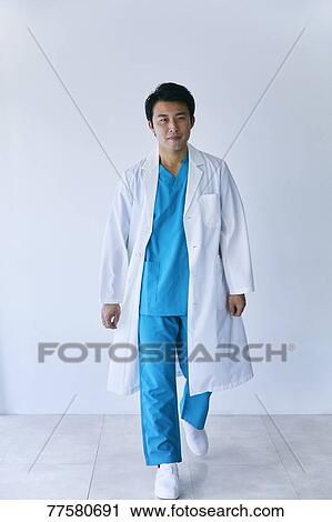 Stock Image - Japanese doctor. Fotosearch